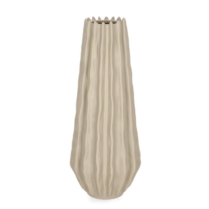 VASO ELDAR ALTO BEIGE D12,5X33H